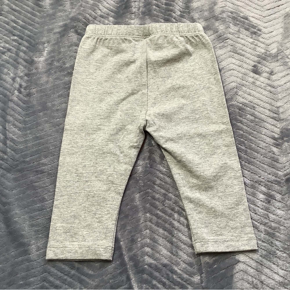 NWT Baby Gap Disney Minnie Mouse Gray Leggings 3-6 Month. - Picture 6 of 8
